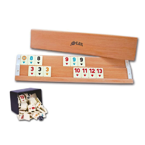 Star Wood Rummikub Set