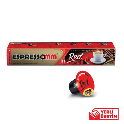 Espressomm Red Nespresso Compatible Coffee Capsule