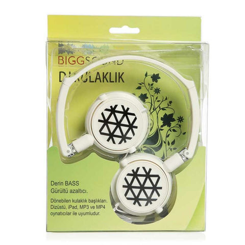 Biggdesign White Headphones