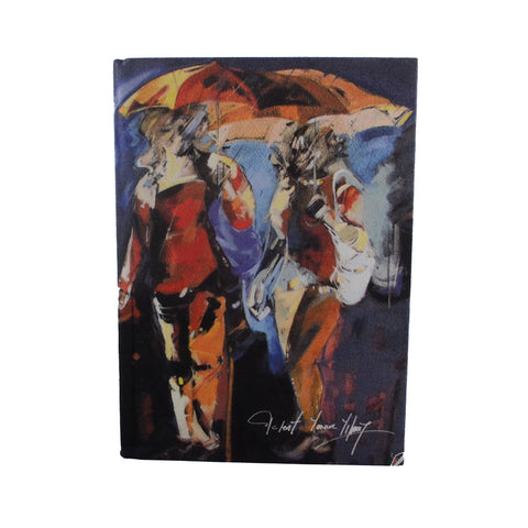 BiggDesign People with Umbrellas Notebook 14x20 cm