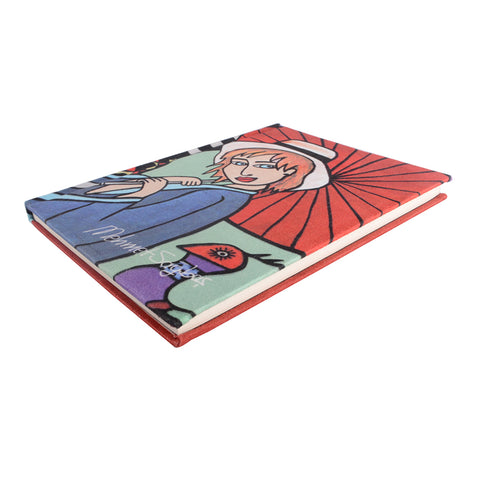 BiggDesign Girl with Umbrella Notebook 14x20 cm