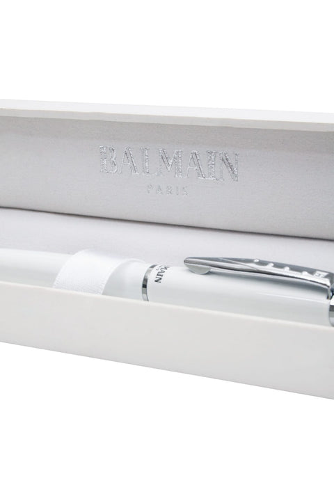 Balmain Maud Stylus Ballpoint Pen White