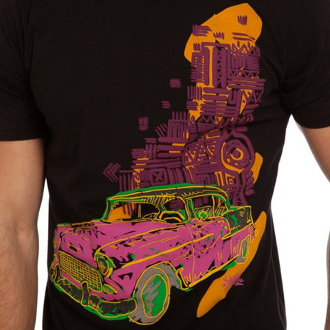 Biggdesign Cars Mens Crew Neck T-Shirt