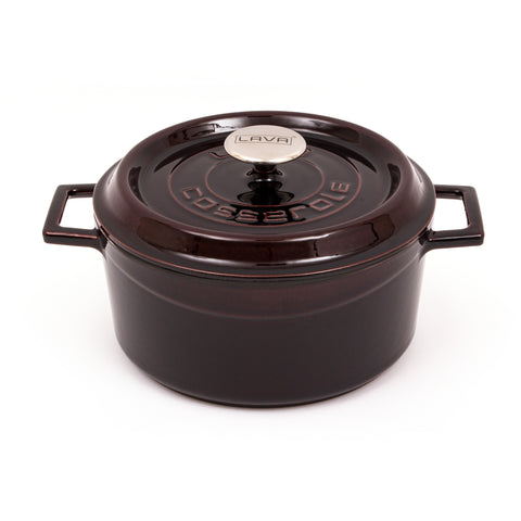 LAVA Premium Round Cast Iron Dutch Oven 24 cm