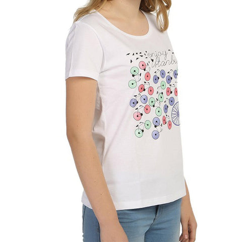 BiggDesign Enjoy Istanbul Women T-shirt White