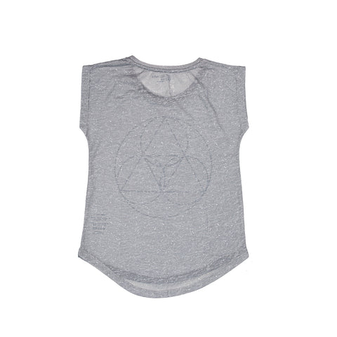 BiggYoga Namaste Grey T-Shirt