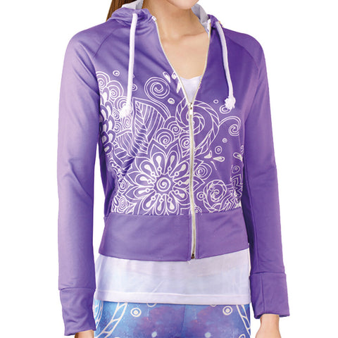 BiggYoga Karma Zippered Sweatshirt