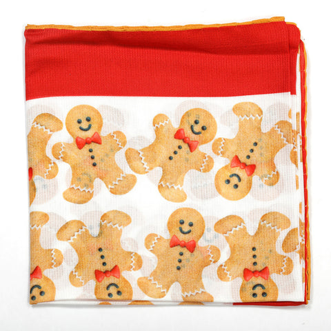 BiggDesign Gingerbread Patterned Scarf