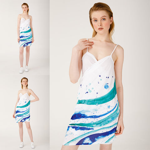 Anemoss Waves Beach Dress