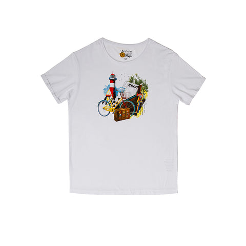 Biggdesign Nature Traveler T-Shirt- Small Size