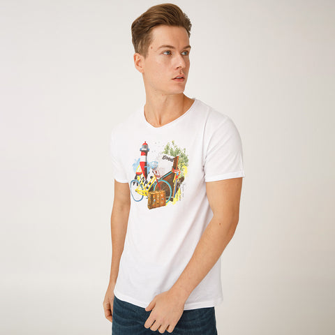 Biggdesign Nature Traveler T-Shirt- Small Size