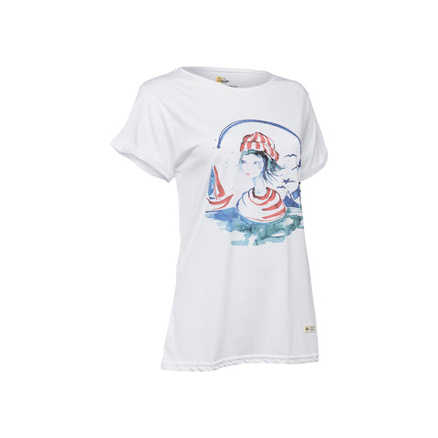 Anemoss Sailor Girl Womens T-Shirt