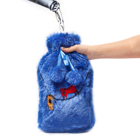 Biggdesign Cats Blue Hot Water Bottle