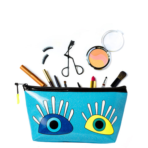 Biggdesign My Eyes On You Glossy Makeup Bag