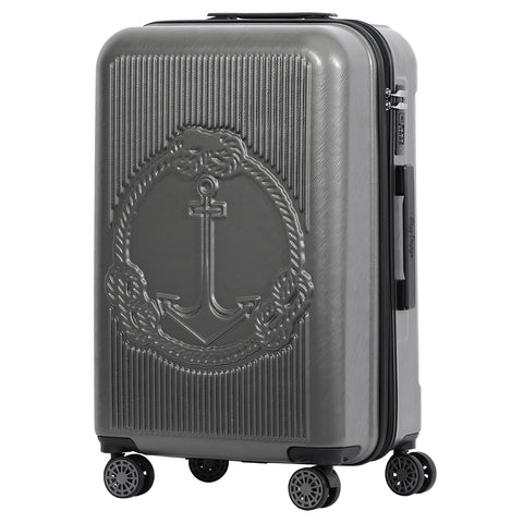 Biggdesign Ocean Suitcase Luggage, Gray, Large