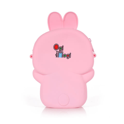 Ogi Mogi Toys Silicone Pink Bunny Shoulder Bag