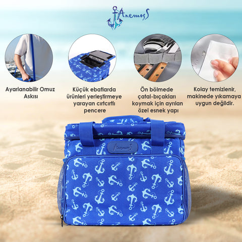 Anemoss Anchor Insulated Blue Bag