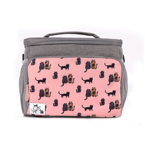Biggdesign Cats Insulated Bag, Pink