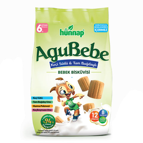 Hünnap Agubebe - Whole Wheat Goat Milk Baby Biscuit 400 gr