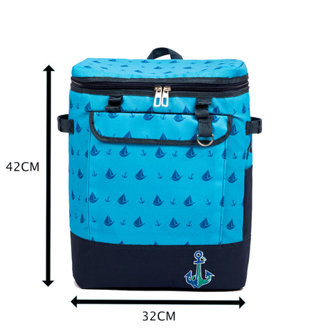 Anemoss Sailboat Insulated Cooler Backpack