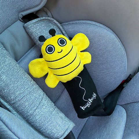 Milk&Moo Buzzy Bee Seat Belt Cover for Kids