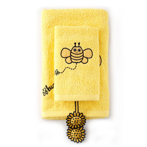 Milk&Moo Buzzy Bee Baby Towel Set of 2