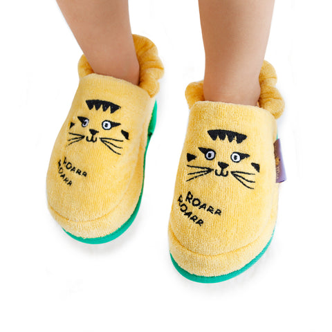 Milk&Moo Skater Cheetah Kids Slippers