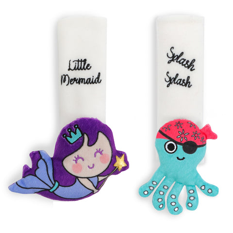 Milk&Moo Mermaid & Sailor Octopus Seat Belt Accessory Set For Kids
