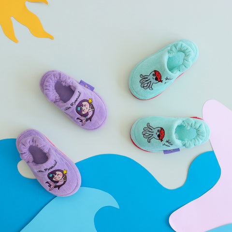 Milk&Moo Kids House Slippers Little Mermaid