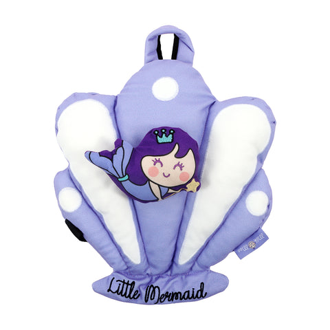Milk&Moo Little Mermaid Toddler Backpack, Mini, Purple