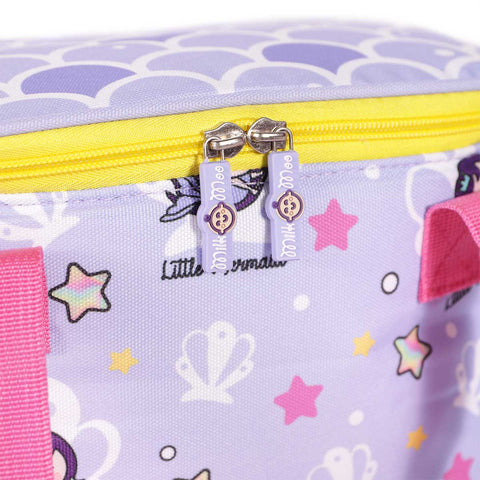 Milk&Moo Insulated Lunch Box For Kids Blue Pink