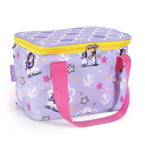 Milk&Moo Insulated Lunch Box For Kids Blue Pink