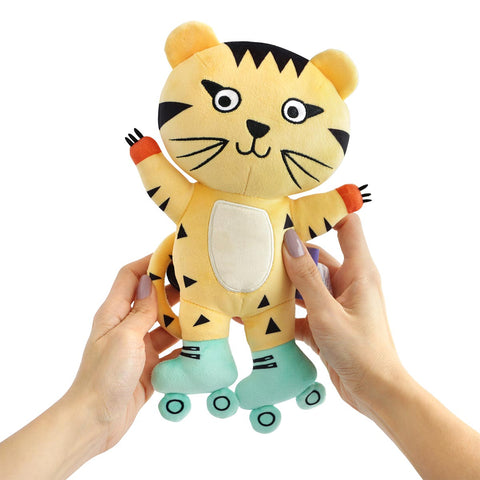 Milk&Moo Skater Cheetah Plush Toy