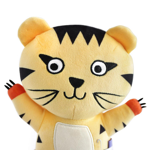 Milk&Moo Skater Cheetah Plush Toy