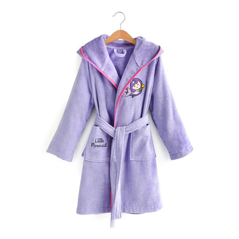 Milk&Moo Little Mermaid Kids Robe