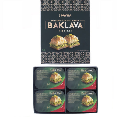 Payna Pistachio Baklava 4-pack box