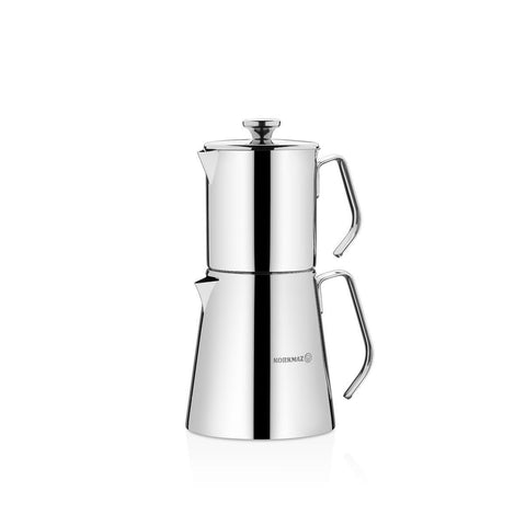 Korkmaz A225 Aqua Teapot Set - French Press 0.9lt / 1.5 lt.