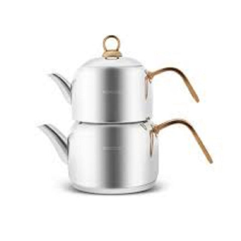 KARACA URBAN MEDIUM SIZE TEAPOT SET GOLD