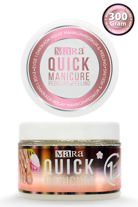 Mara Quick Manicure&Pedicure Peeling Family Set 2 x 300 gr