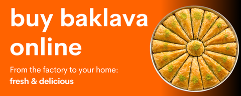 Buy baklava online banner 