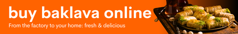 Buy baklava online banner