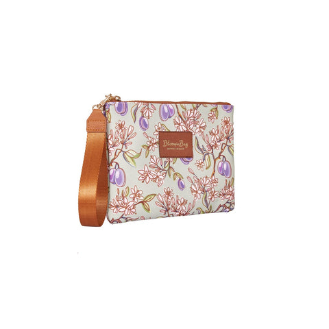 Plums in Bloom Clutch Çanta