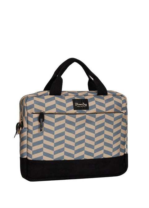 Smokey Chevron 13-14 Inch Macbook / Laptop Bag