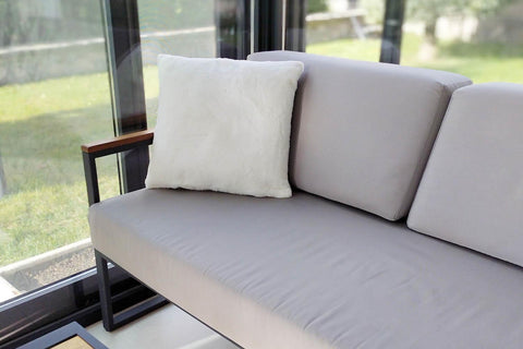 Aksu Collection Filled Throw Pillow 45X45 White