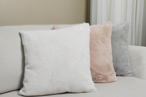 Aksu Collection Filled Throw Pillow 45X45 White