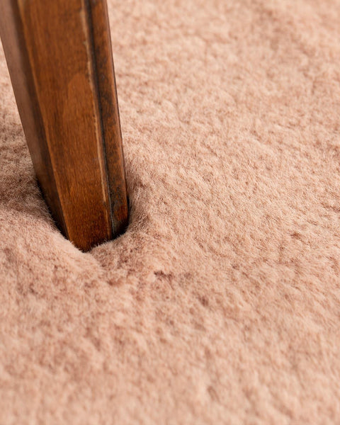 Jassrug Fuzzy Fur Carpet 120X180 Powder