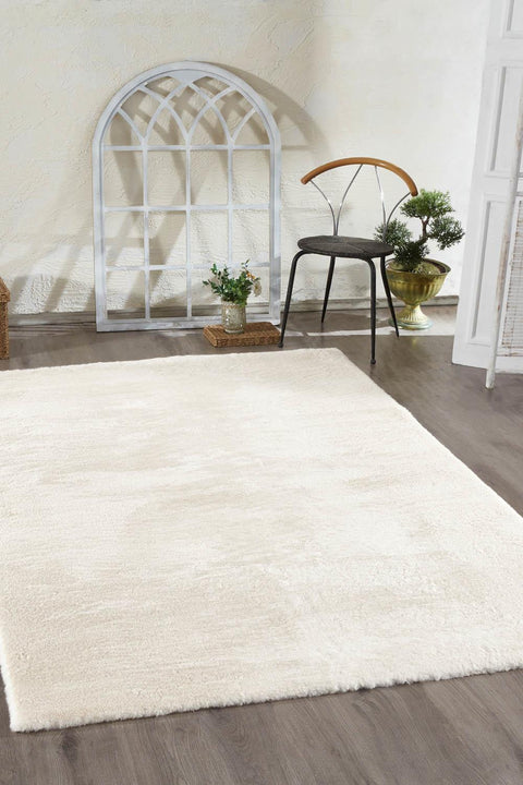 Jassrug Fur Carpet 60X120 Beige