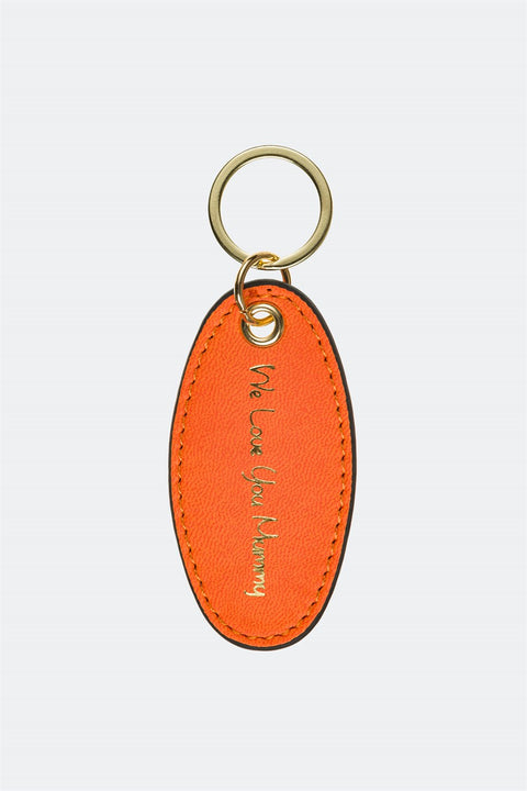 Case Look Orange Metal Keychain 03