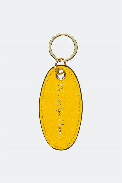 Case Look Yellow Metal Keychain 03