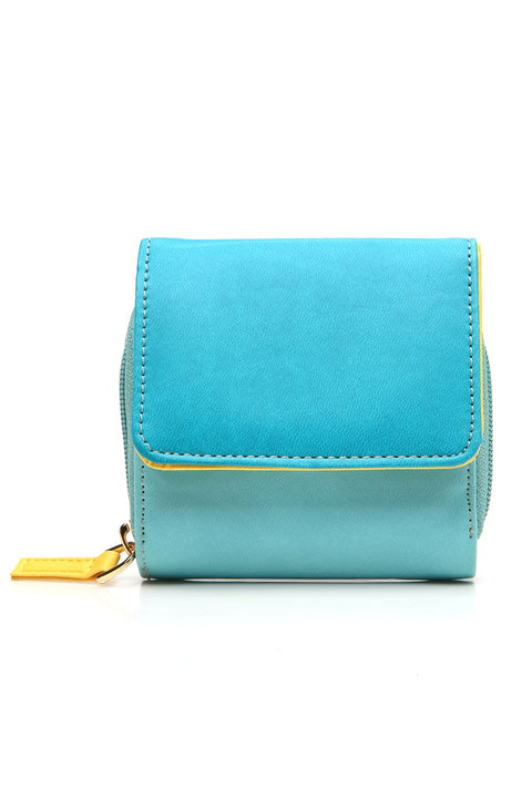 Case Look Women's Turquoise Wallet Alice 01